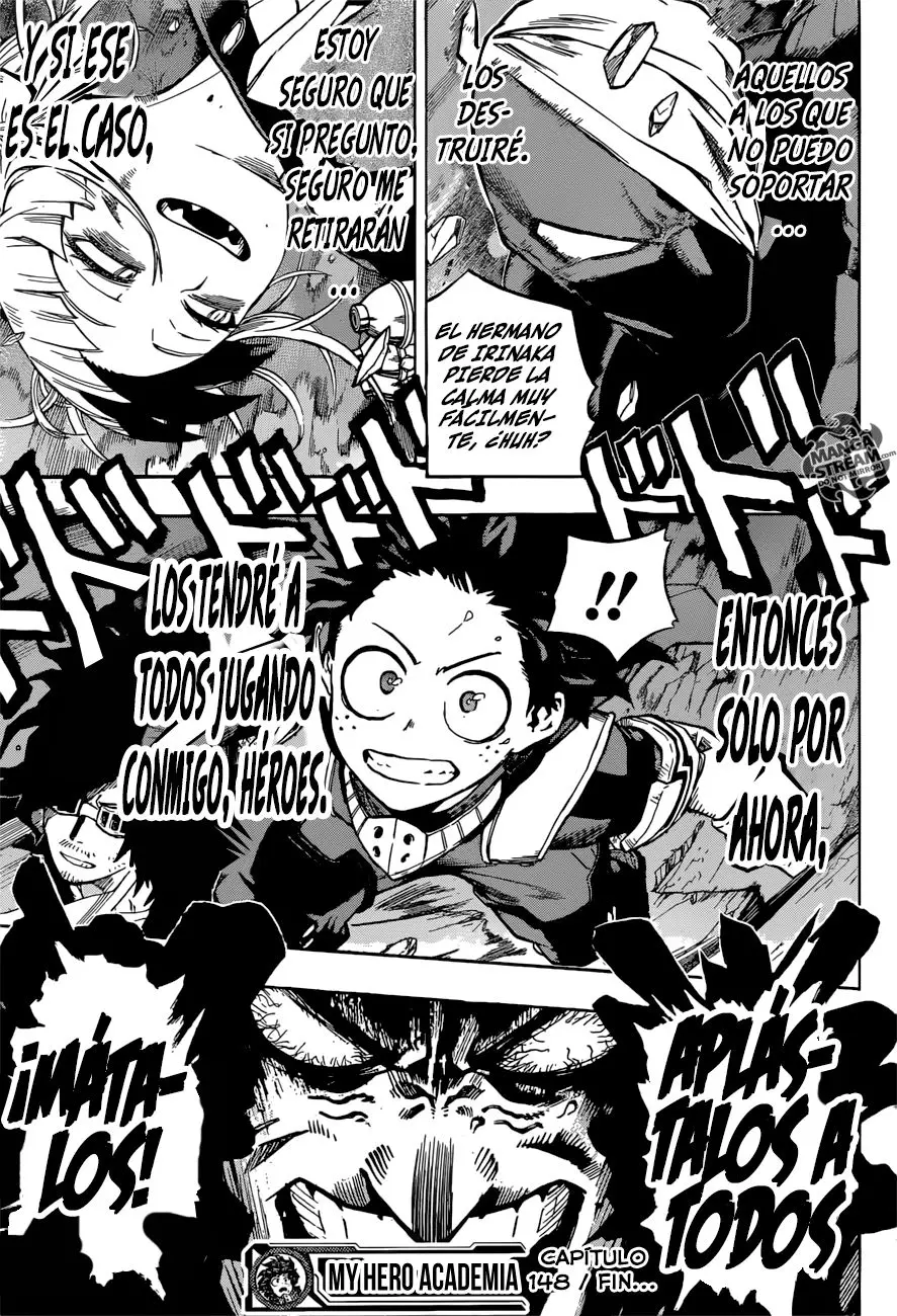 Boku no Hero Academia (2014) - Capítulo 148 - Página 17 - LectorTMOo