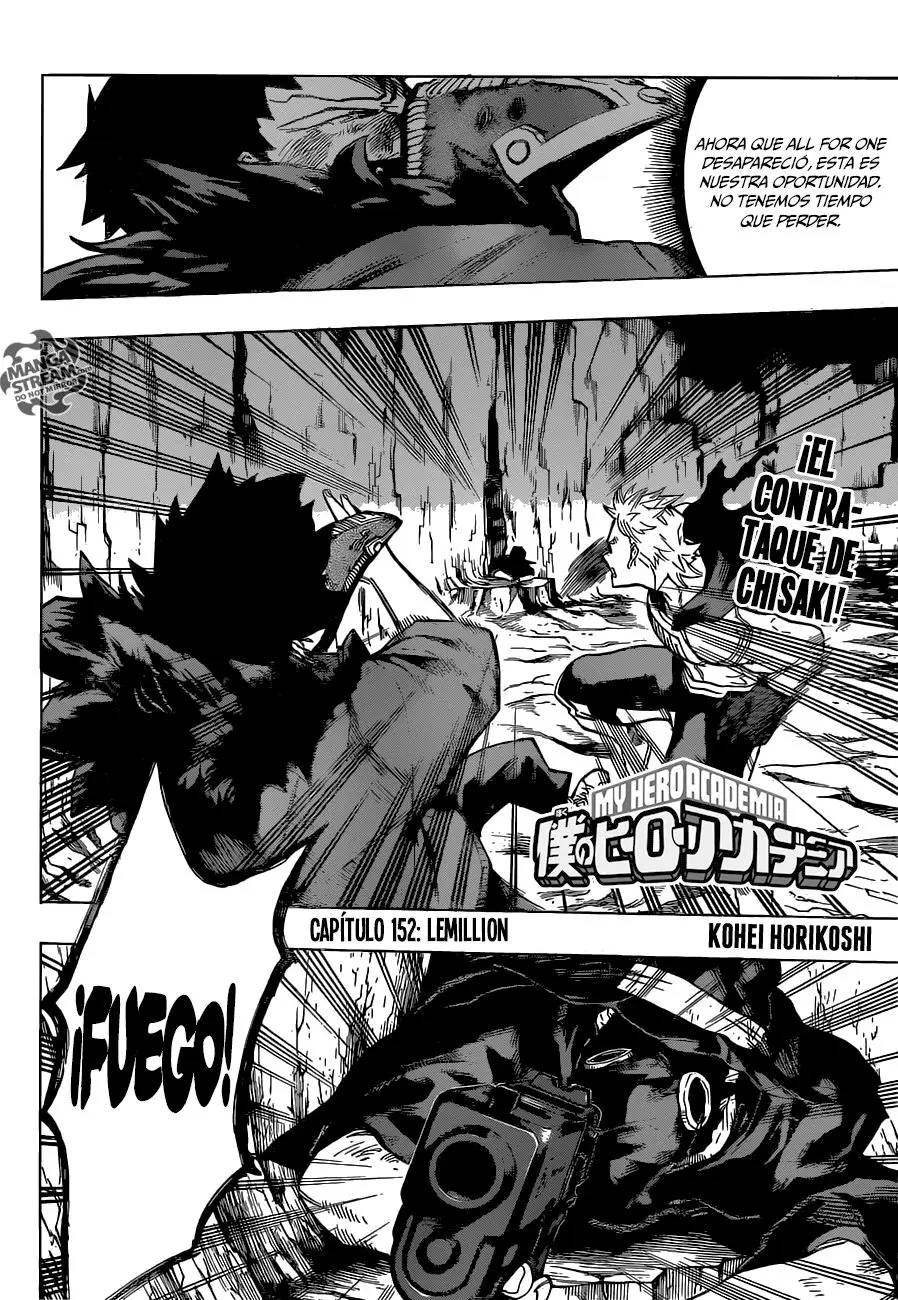 Boku no Hero Academia (2014) - Capítulo 152 - Página 4 - LectorTMOo