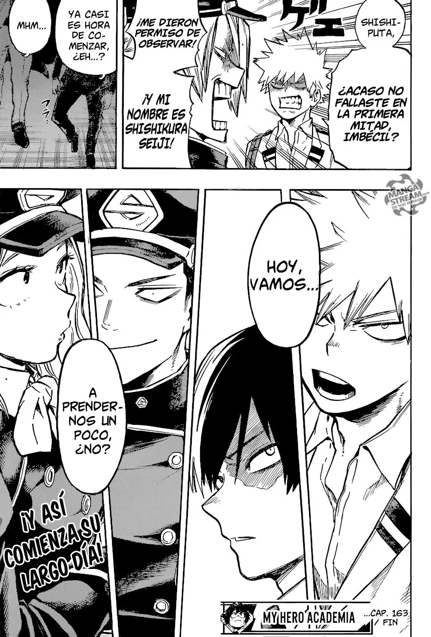 Boku no Hero Academia (2014) - Capítulo 163 - Página 17 - LectorTMOo