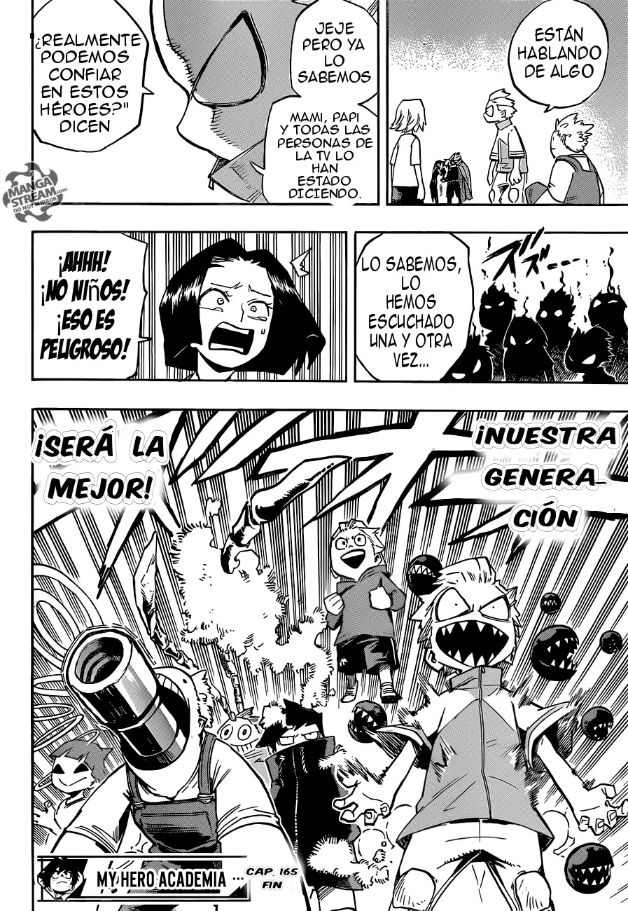 Boku no Hero Academia (2014) - Capítulo 165 - Página 16 - LectorTMOo