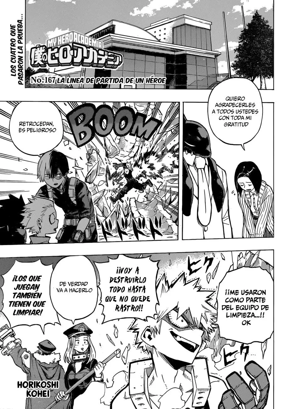 Boku no Hero Academia (2014) - Capítulo 167 - Página 2 - LectorTMOo