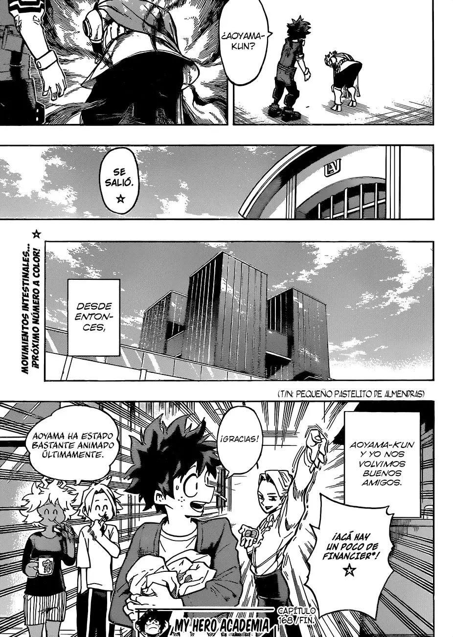 Boku no Hero Academia (2014) - Capítulo 168 - Página 19 - LectorTMOo