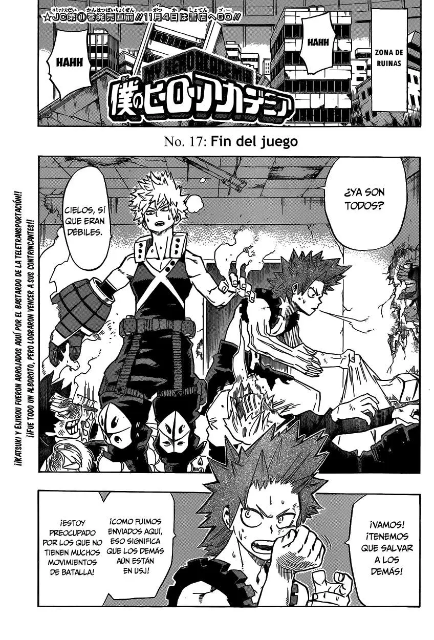 Boku no Hero Academia (2014) - Capítulo 17 - Página 2 - LectorTMOo