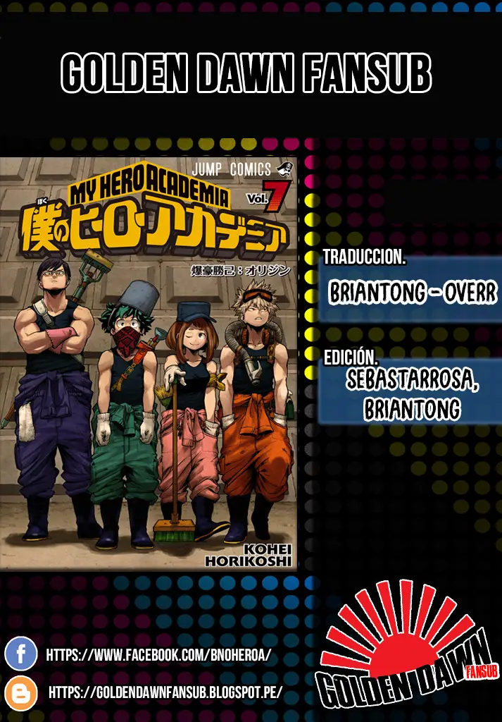 Boku no Hero Academia (2014) - Capítulo 170 - Página 1 - LectorTMOo