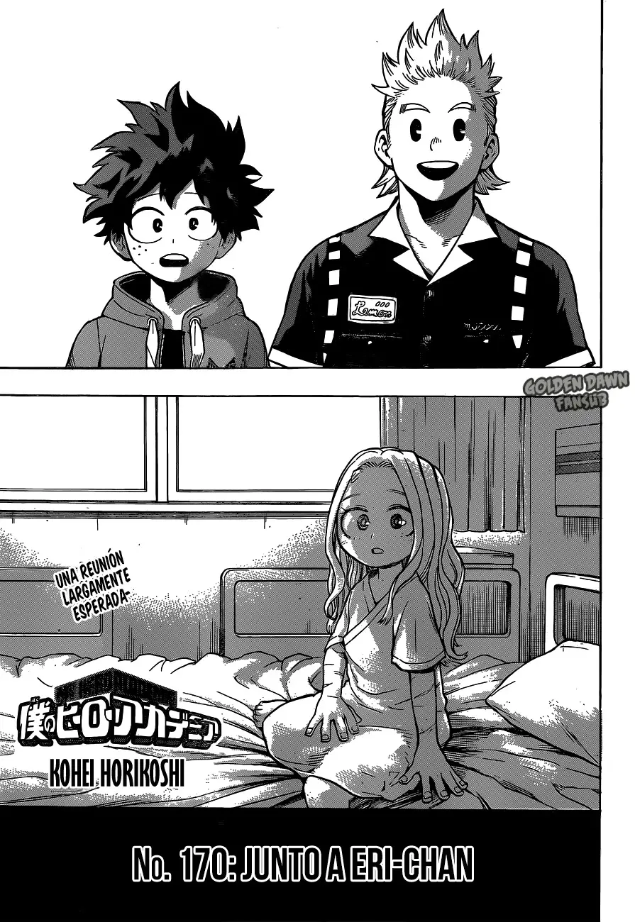 Boku no Hero Academia (2014) - Capítulo 170 - Página 2 - LectorTMOo