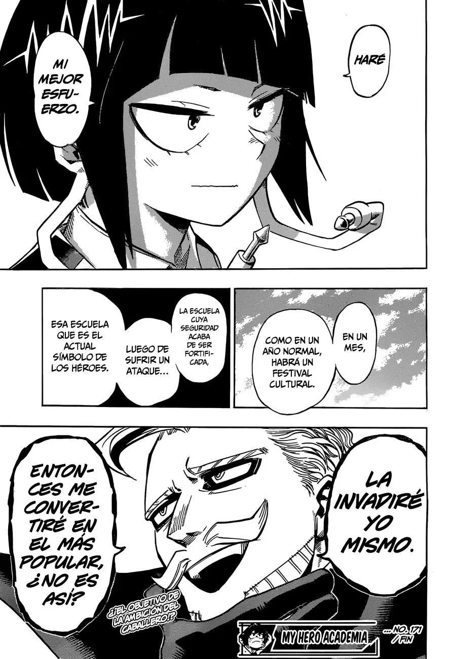 Boku no Hero Academia (2014) - Capítulo 171 - Página 16 - LectorTMOo