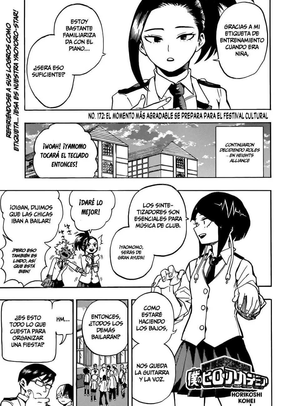Boku no Hero Academia (2014) - Capítulo 172 - Página 2 - LectorTMOo