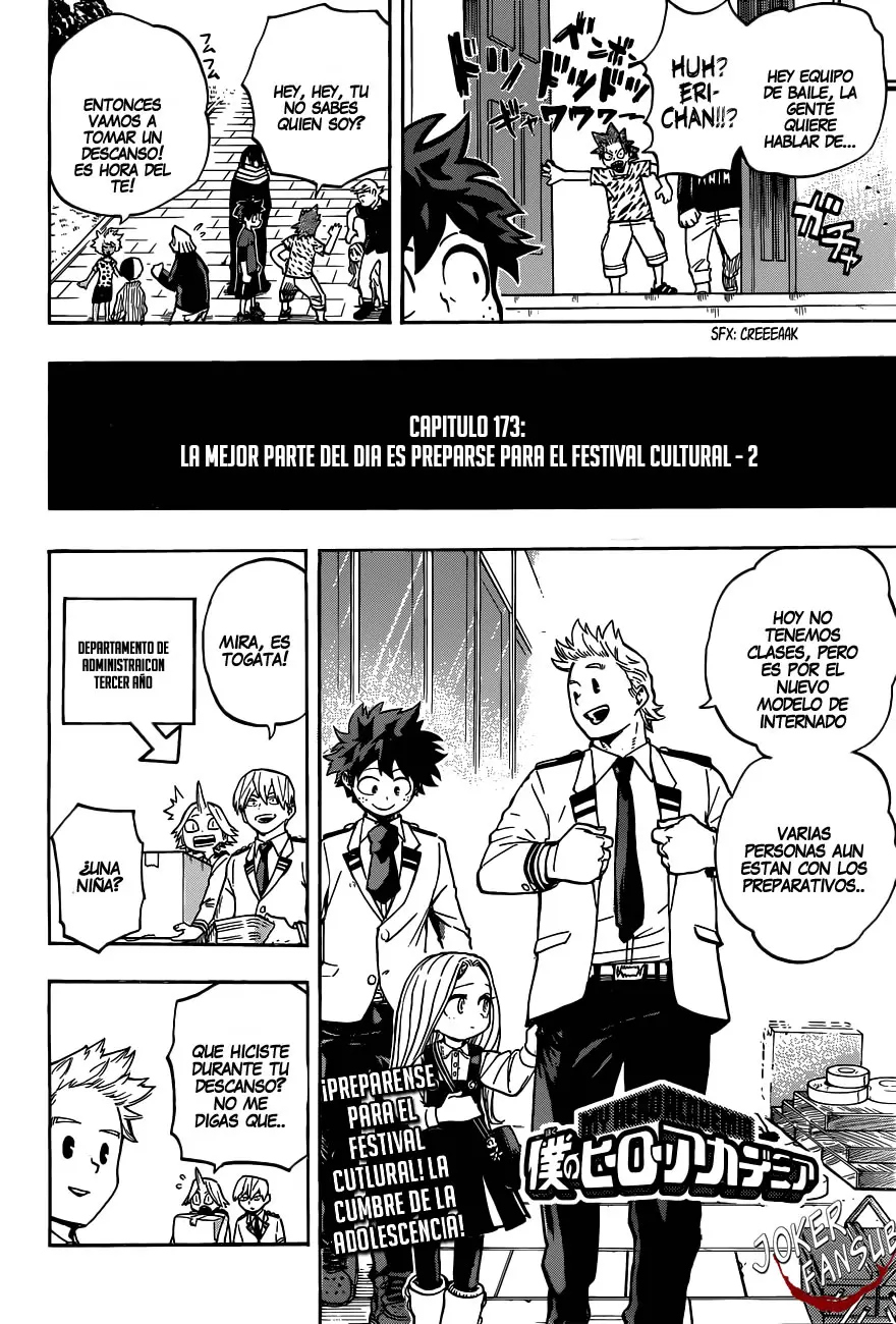 Boku no Hero Academia (2014) - Capítulo 173 - Página 5 - LectorTMOo