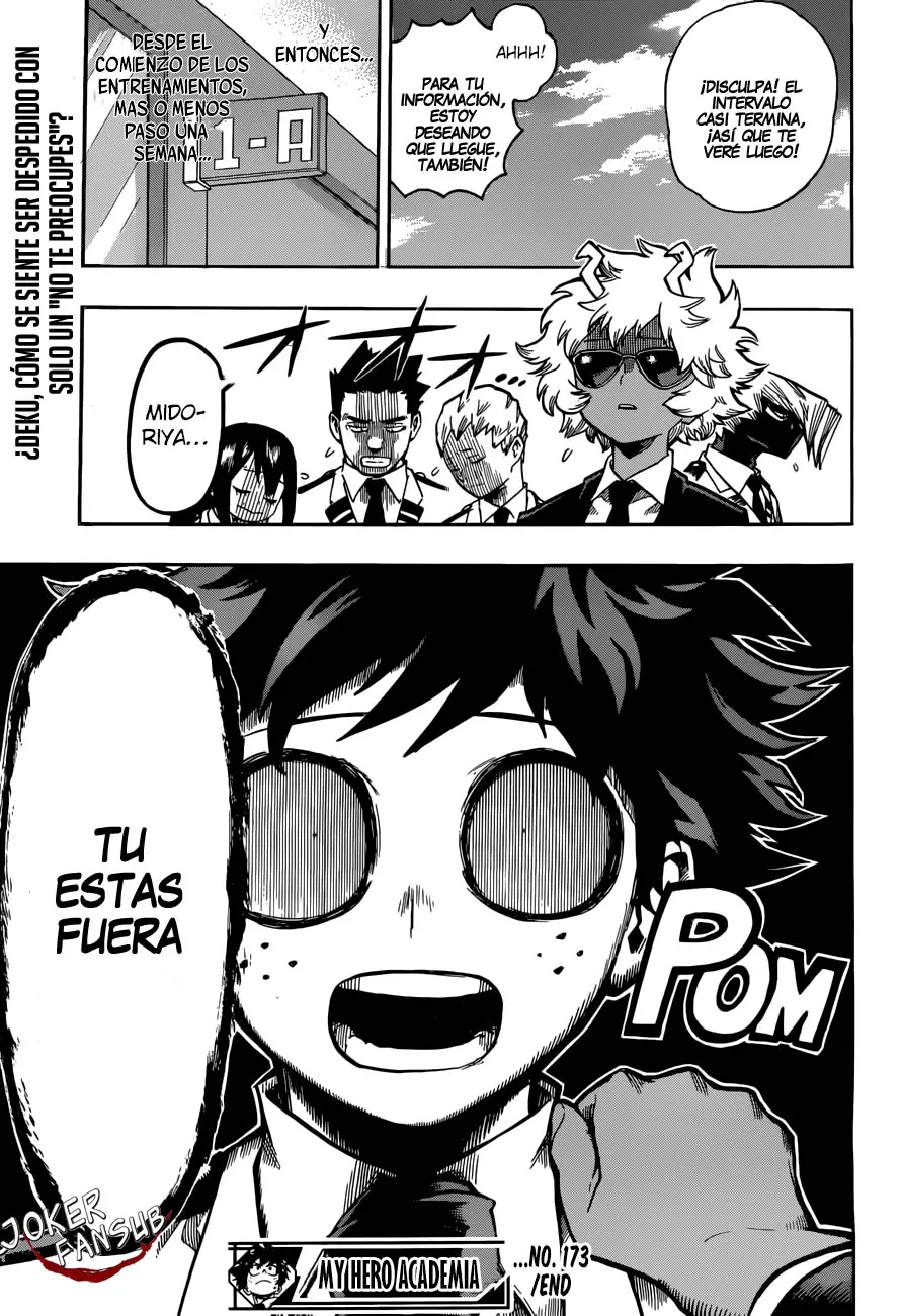 Boku no Hero Academia (2014) - Capítulo 173 - Página 18 - LectorTMOo