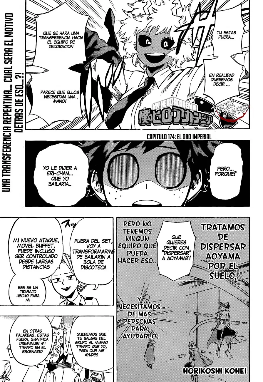 Boku no Hero Academia (2014) - Capítulo 174 - Página 2 - LectorTMOo
