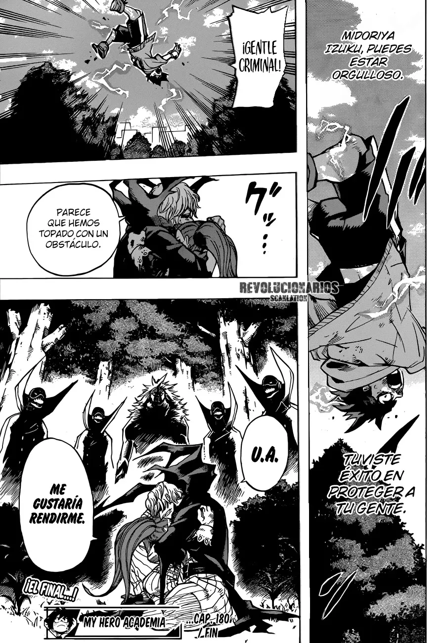 Boku no Hero Academia (2014) - Capítulo 180 - Página 17 - LectorTMOo