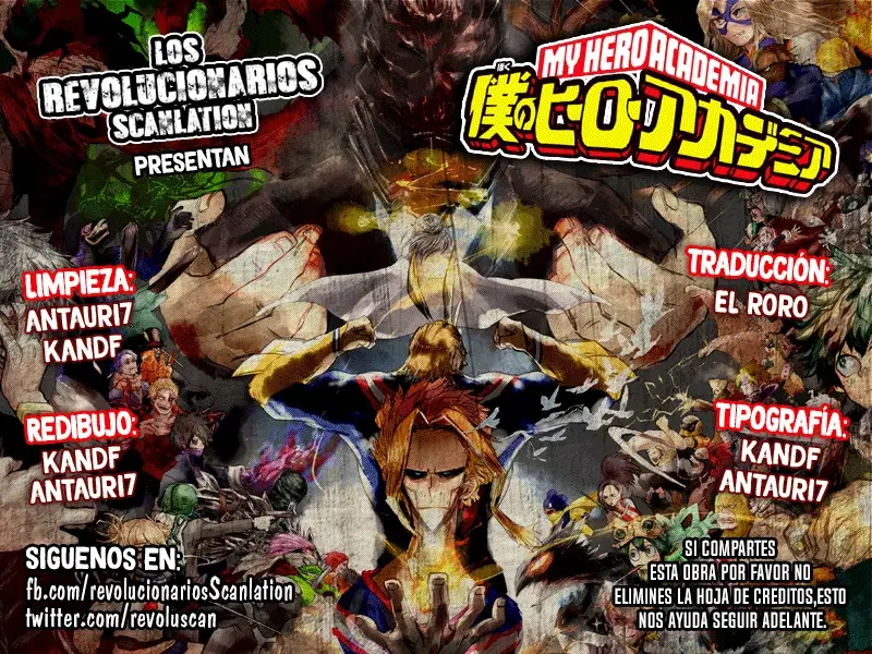 Boku no Hero Academia (2014) - Capítulo 182 - Página 1 - LectorTMOo
