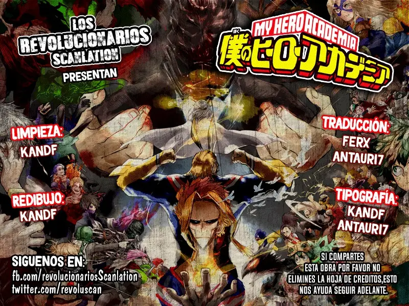 Boku no Hero Academia (2014) - Capítulo 183 - Página 1 - LectorTMOo