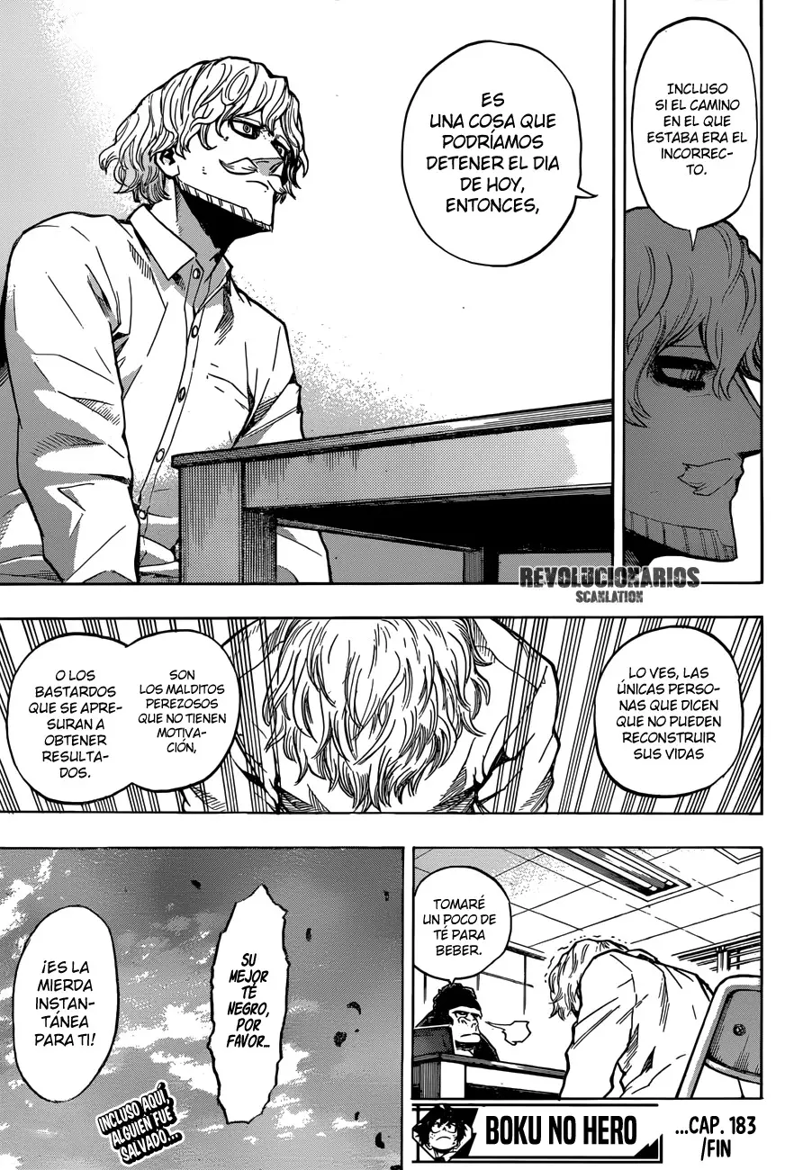 Boku no Hero Academia (2014) - Capítulo 183 - Página 18 - LectorTMOo