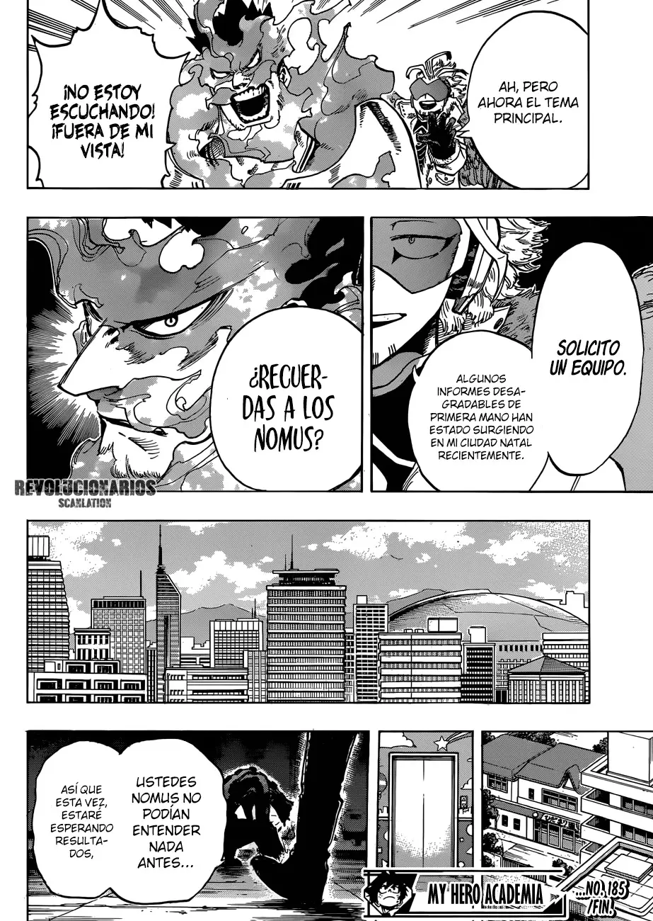 Boku no Hero Academia (2014) - Capítulo 185 - Página 15 - LectorTMOo
