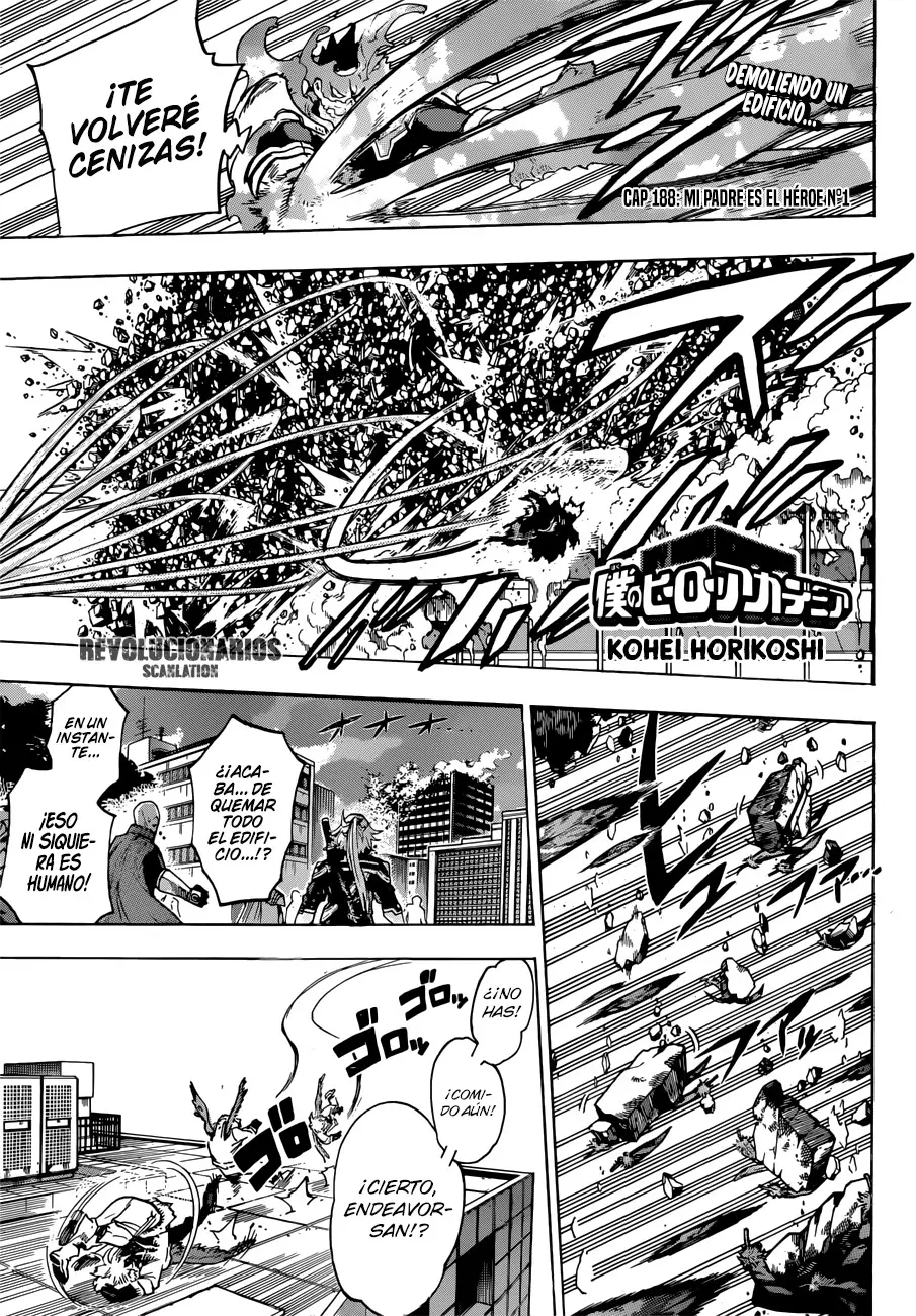 Boku no Hero Academia (2014) - Capítulo 188 - Página 2 - LectorTMOo