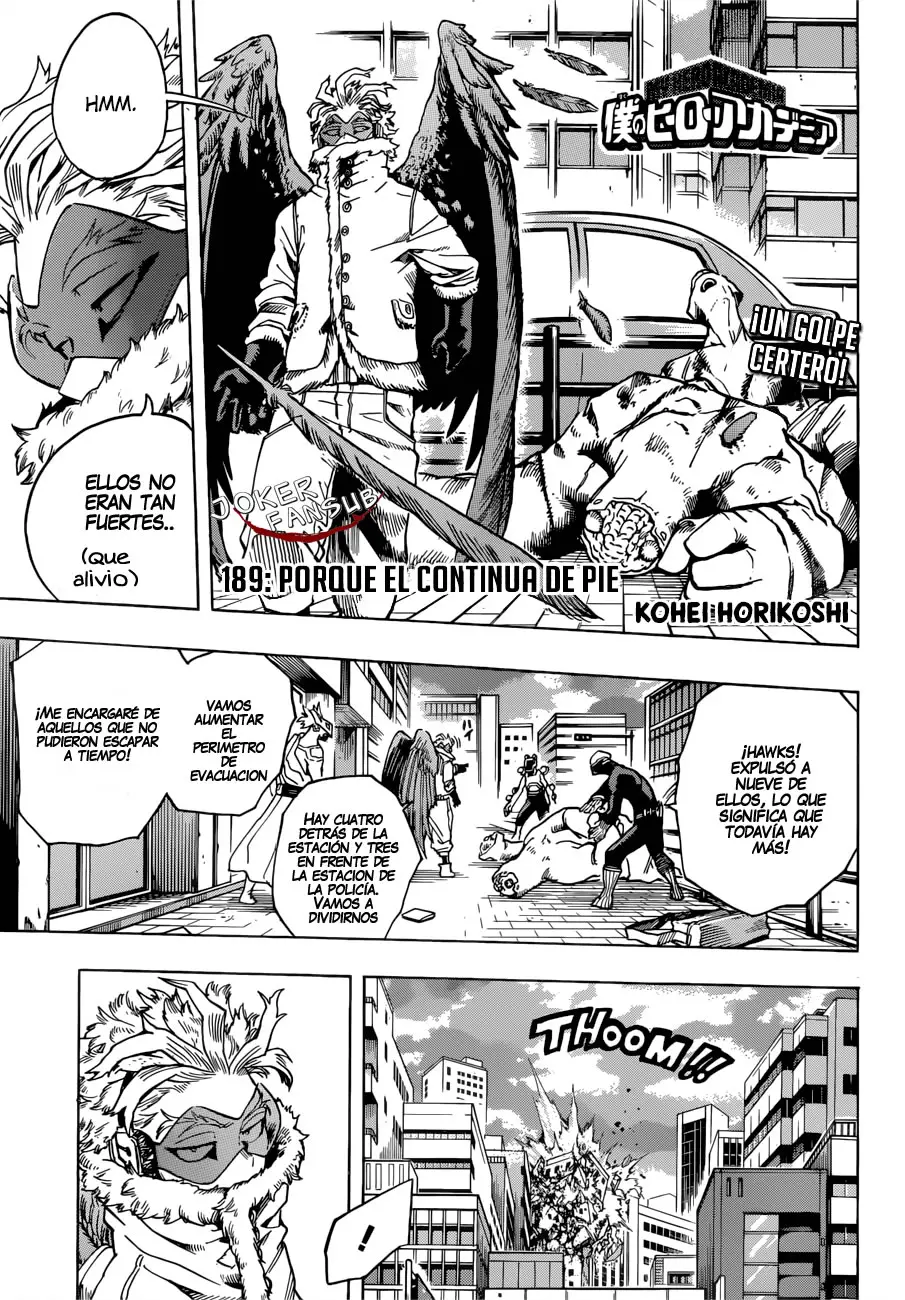 Boku no Hero Academia (2014) - Capítulo 189 - Página 2 - LectorTMOo