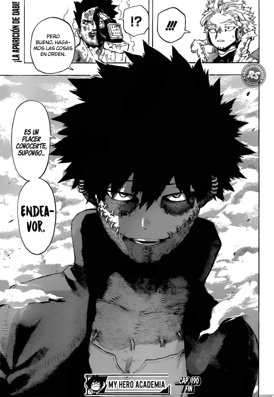 Boku no Hero Academia (2014) - Capítulo 190 - Página 15 - LectorTMOo
