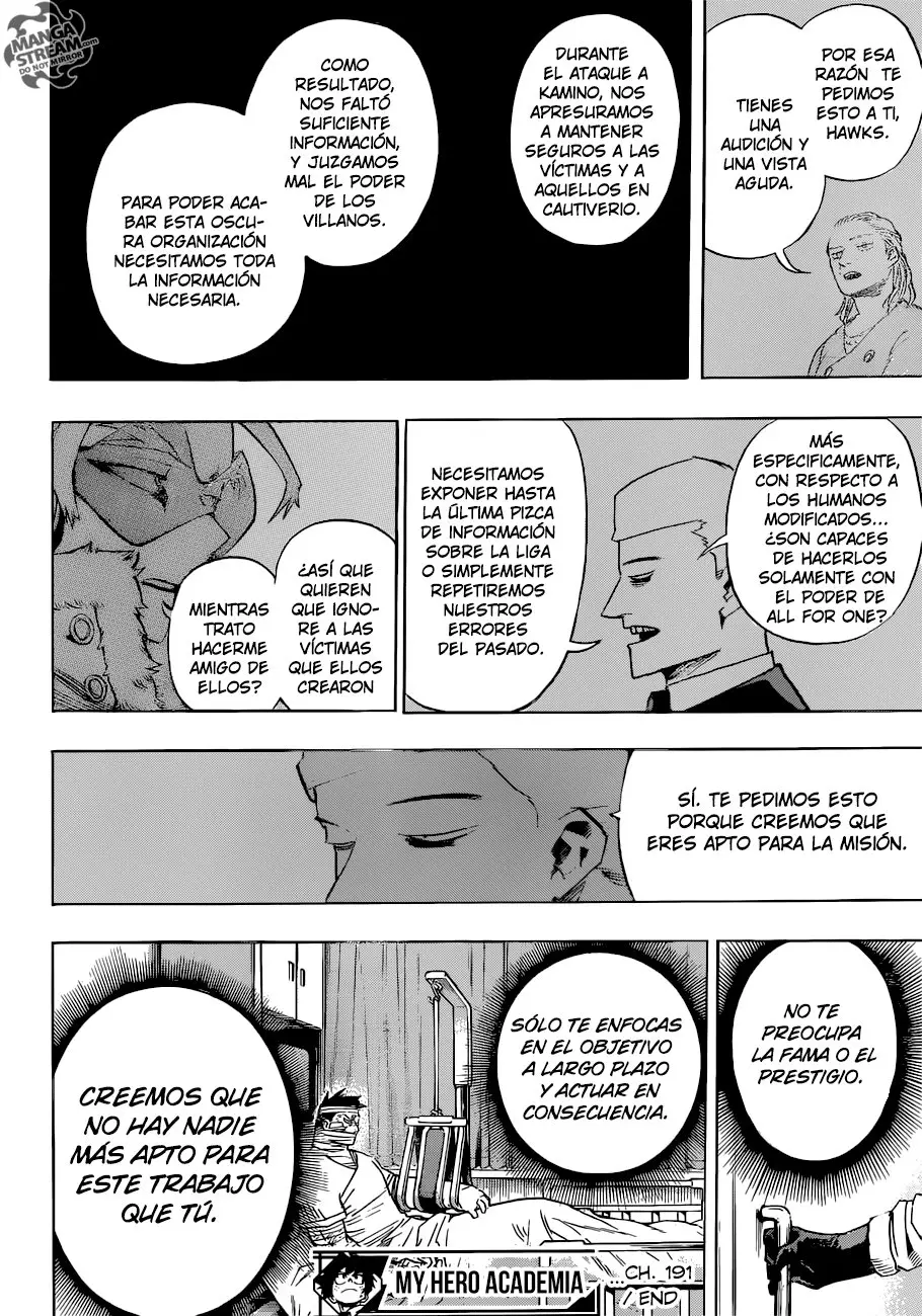 Boku no Hero Academia (2014) - Capítulo 191 - Página 16 - LectorTMOo