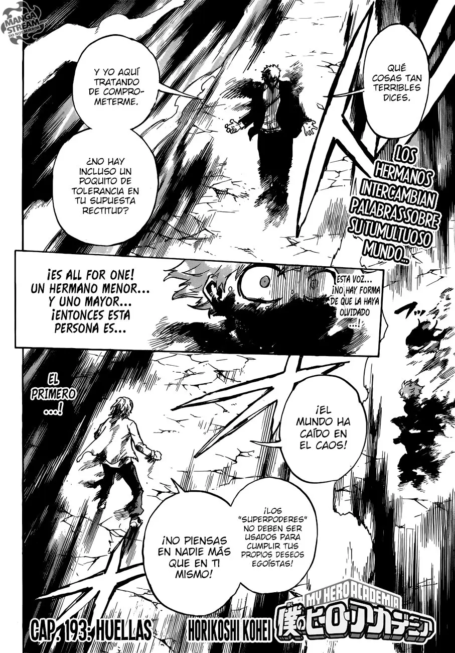 Boku no Hero Academia (2014) - Capítulo 193 - Página 4 - LectorTMOo