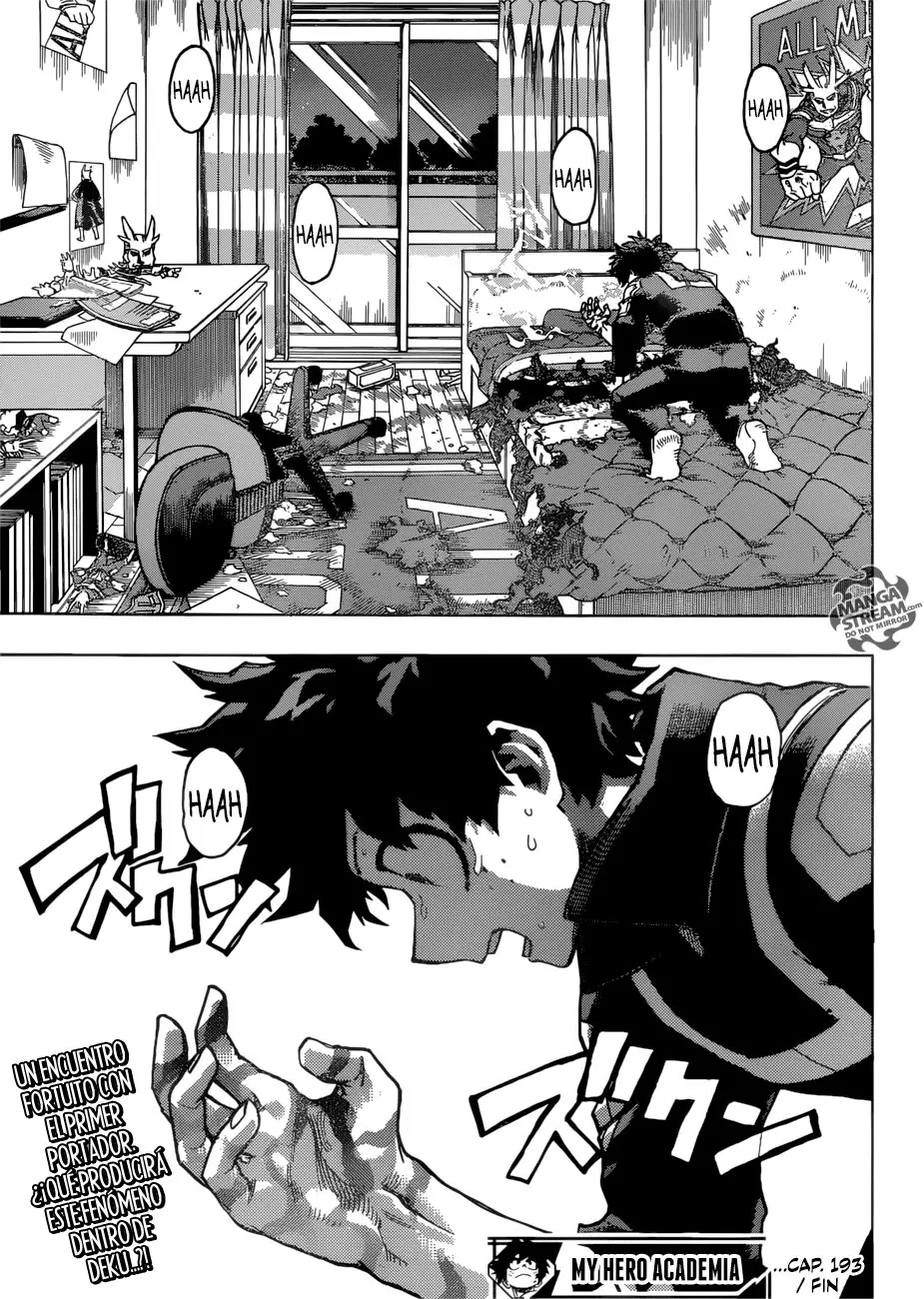 Boku no Hero Academia (2014) - Capítulo 193 - Página 17 - LectorTMOo