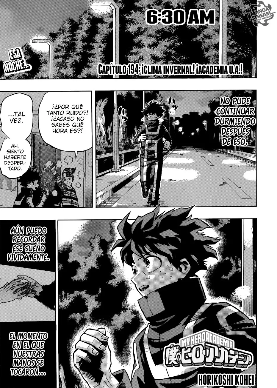 Boku no Hero Academia (2014) - Capítulo 194 - Página 2 - LectorTMOo