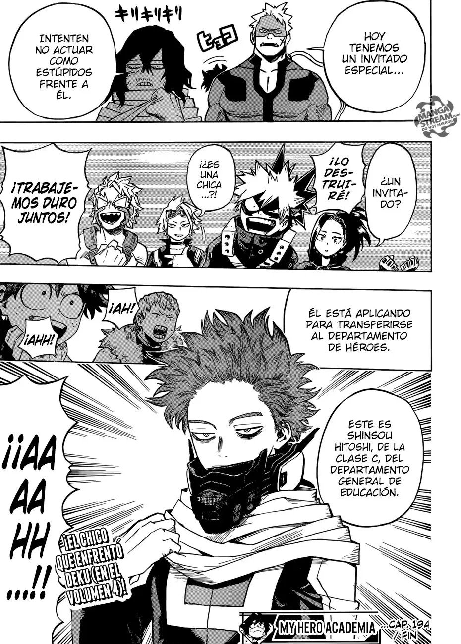 Boku no Hero Academia (2014) - Capítulo 194 - Página 14 - LectorTMOo