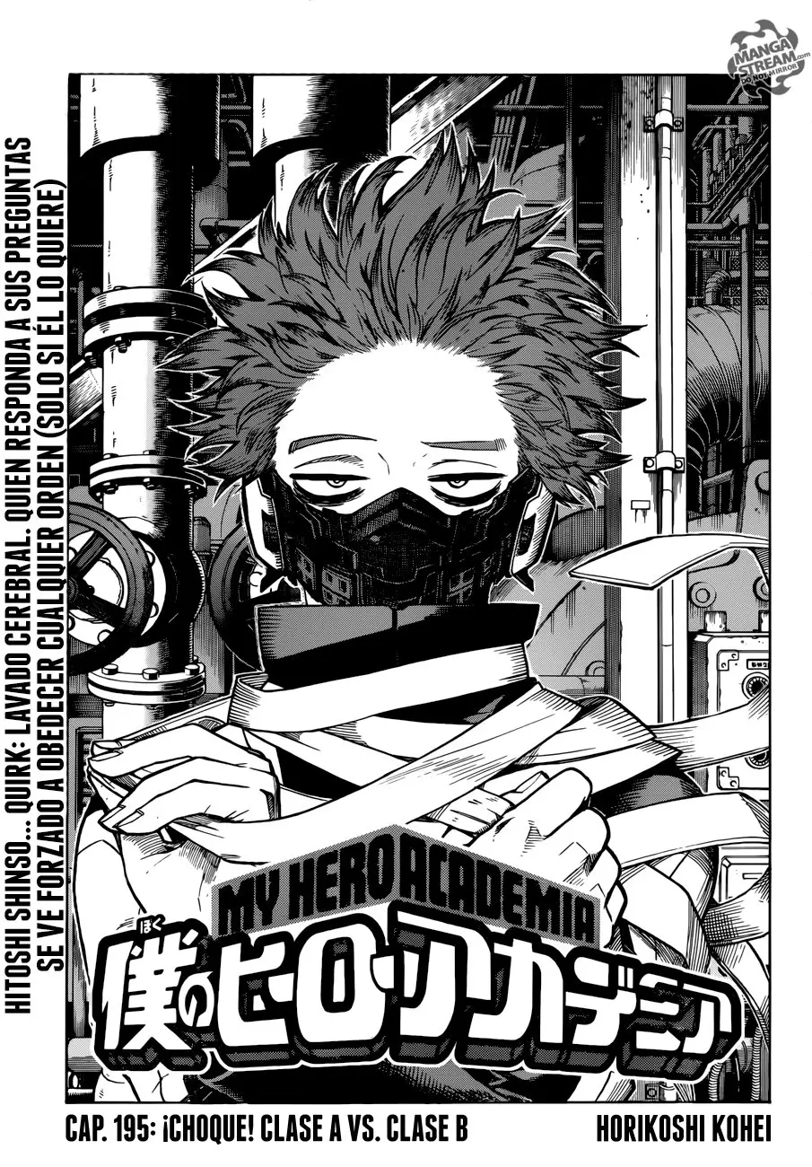 Boku no Hero Academia (2014) - Capítulo 195 - Página 2 - LectorTMOo