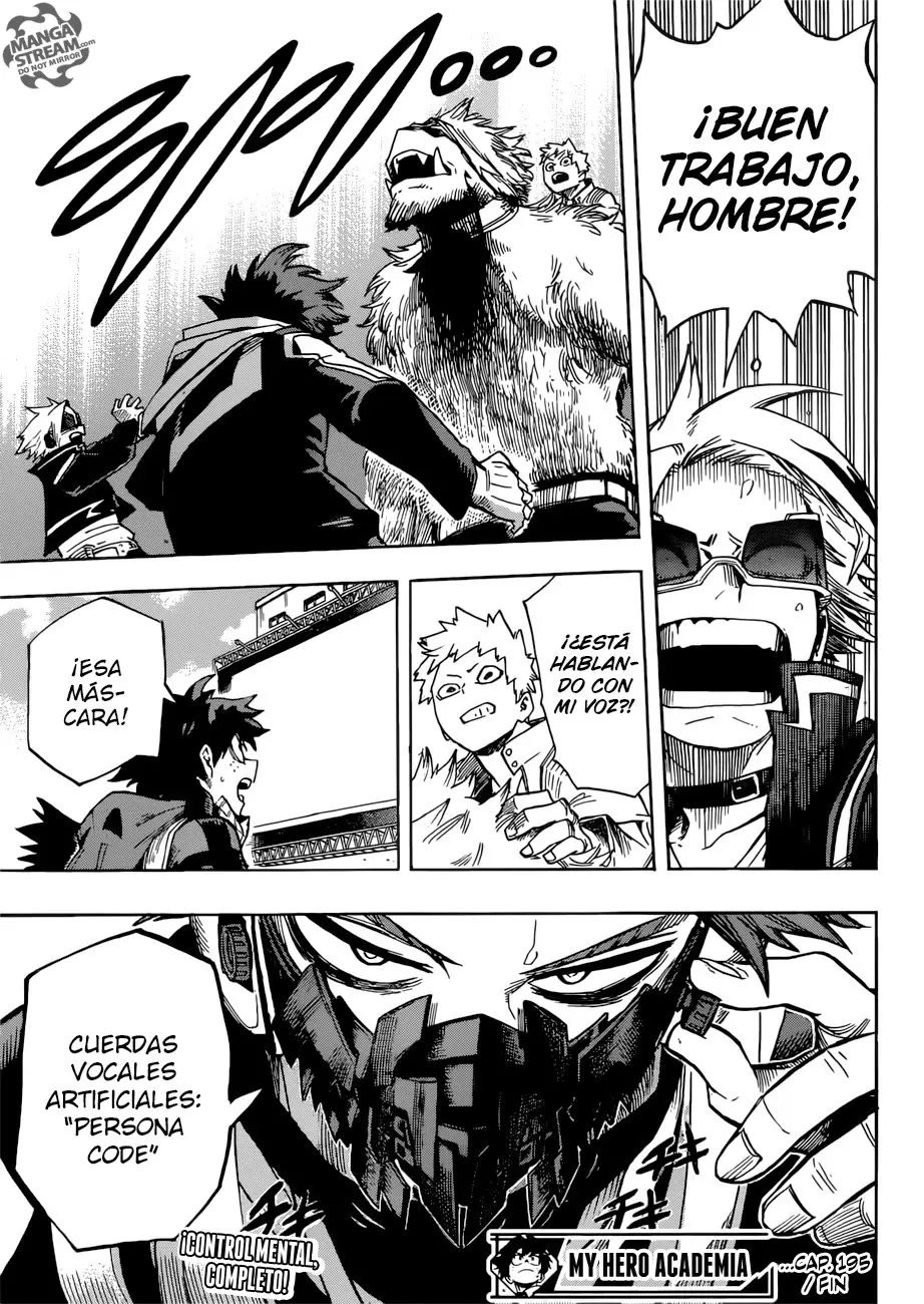 Boku no Hero Academia (2014) - Capítulo 195 - Página 18 - LectorTMOo
