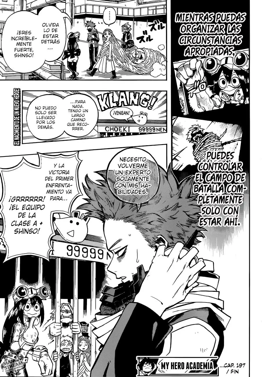 Boku no Hero Academia (2014) - Capítulo 197 - Página 17 - LectorTMOo