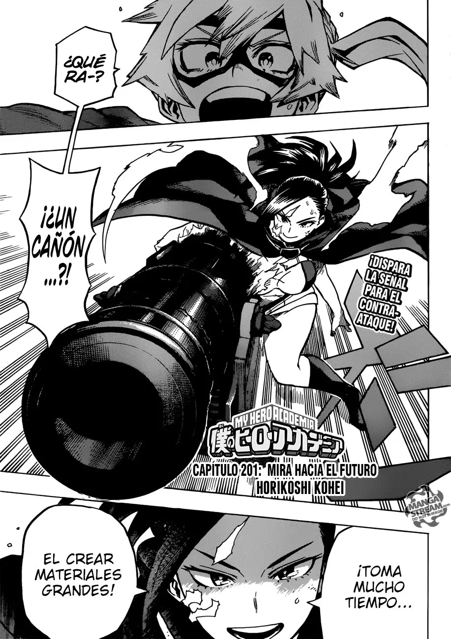 Boku no Hero Academia (2014) - Capítulo 201 - Página 2 - LectorTMOo