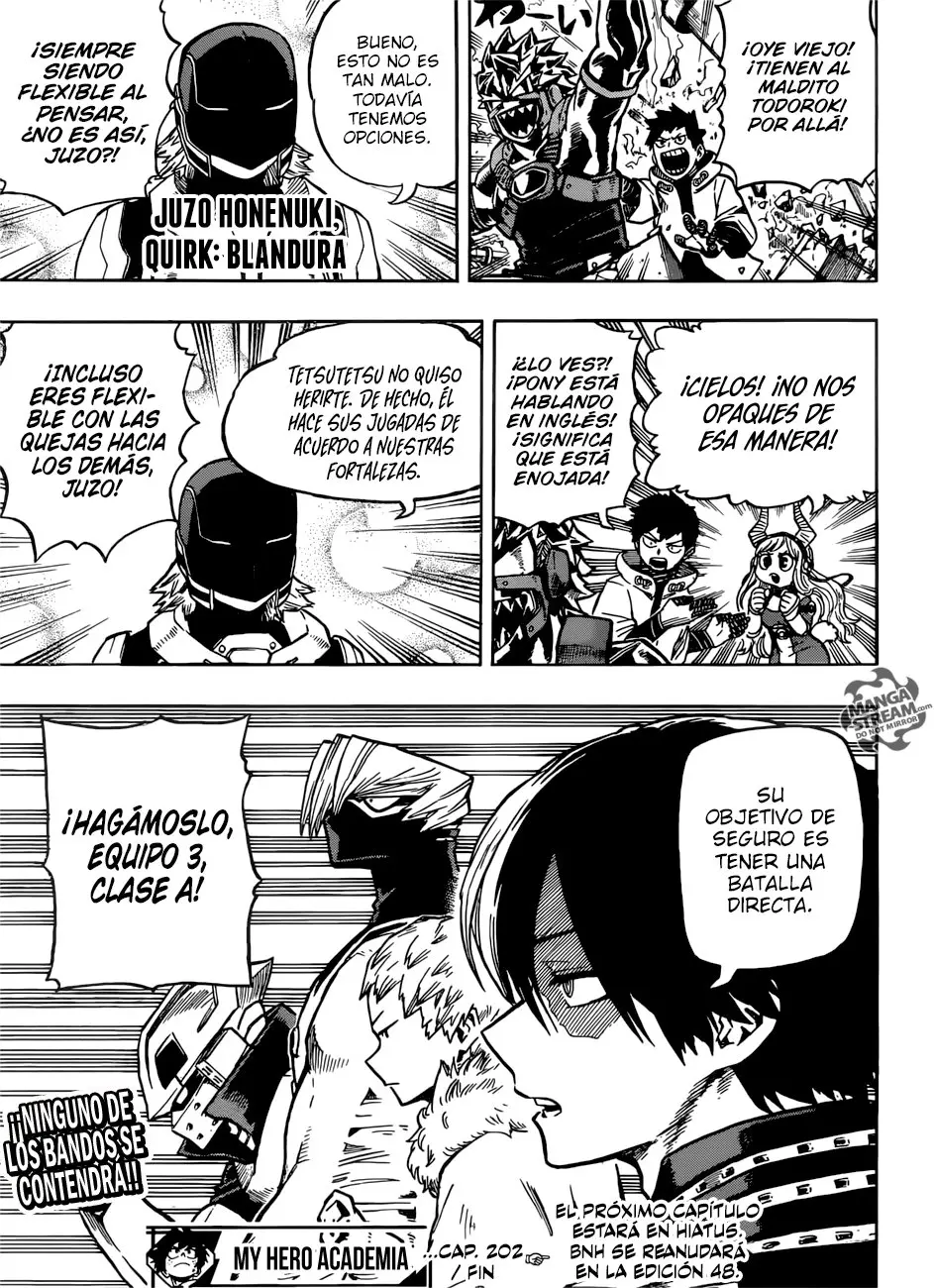 Boku no Hero Academia (2014) - Capítulo 202 - Página 12 - LectorTMOo