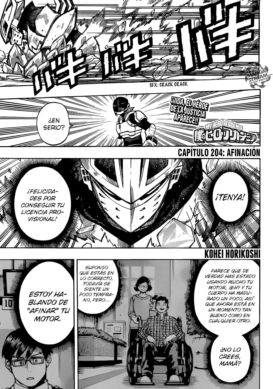Boku no Hero Academia (2014) - Capítulo 204 - Página 2 - LectorTMOo