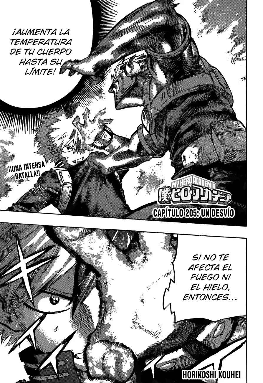 Boku no Hero Academia (2014) - Capítulo 205 - Página 2 - LectorTMOo
