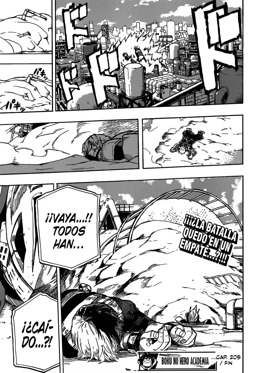 Boku no Hero Academia (2014) - Capítulo 205 - Página 16 - LectorTMOo