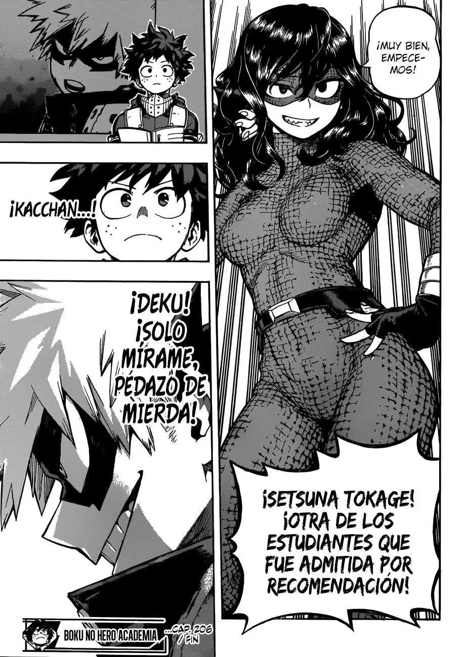 Boku no Hero Academia (2014) - Capítulo 206 - Página 16 - LectorTMOo
