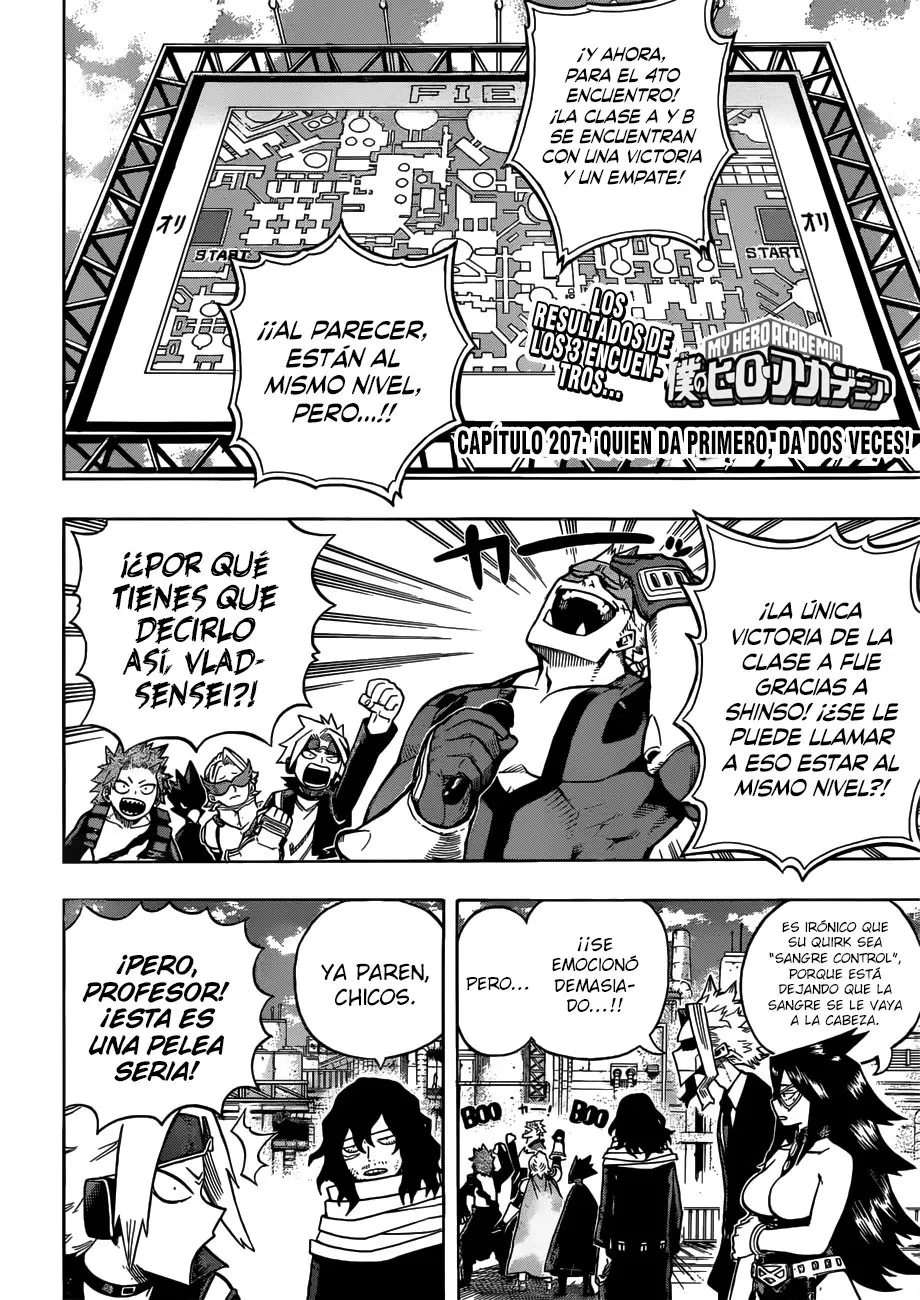 Boku no Hero Academia (2014) - Capítulo 207 - Página 3 - LectorTMOo