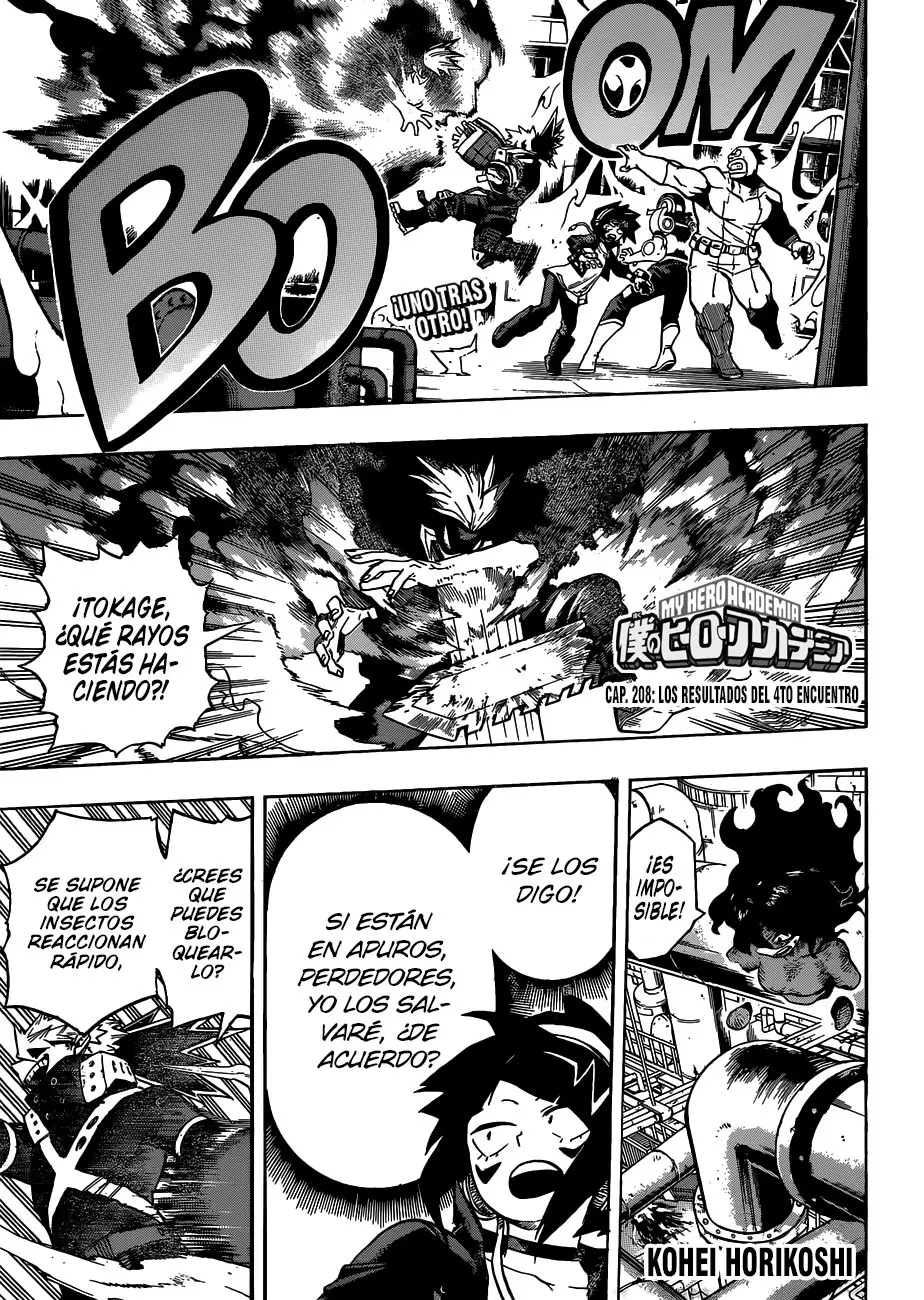 Boku no Hero Academia (2014) - Capítulo 208 - Página 2 - LectorTMOo