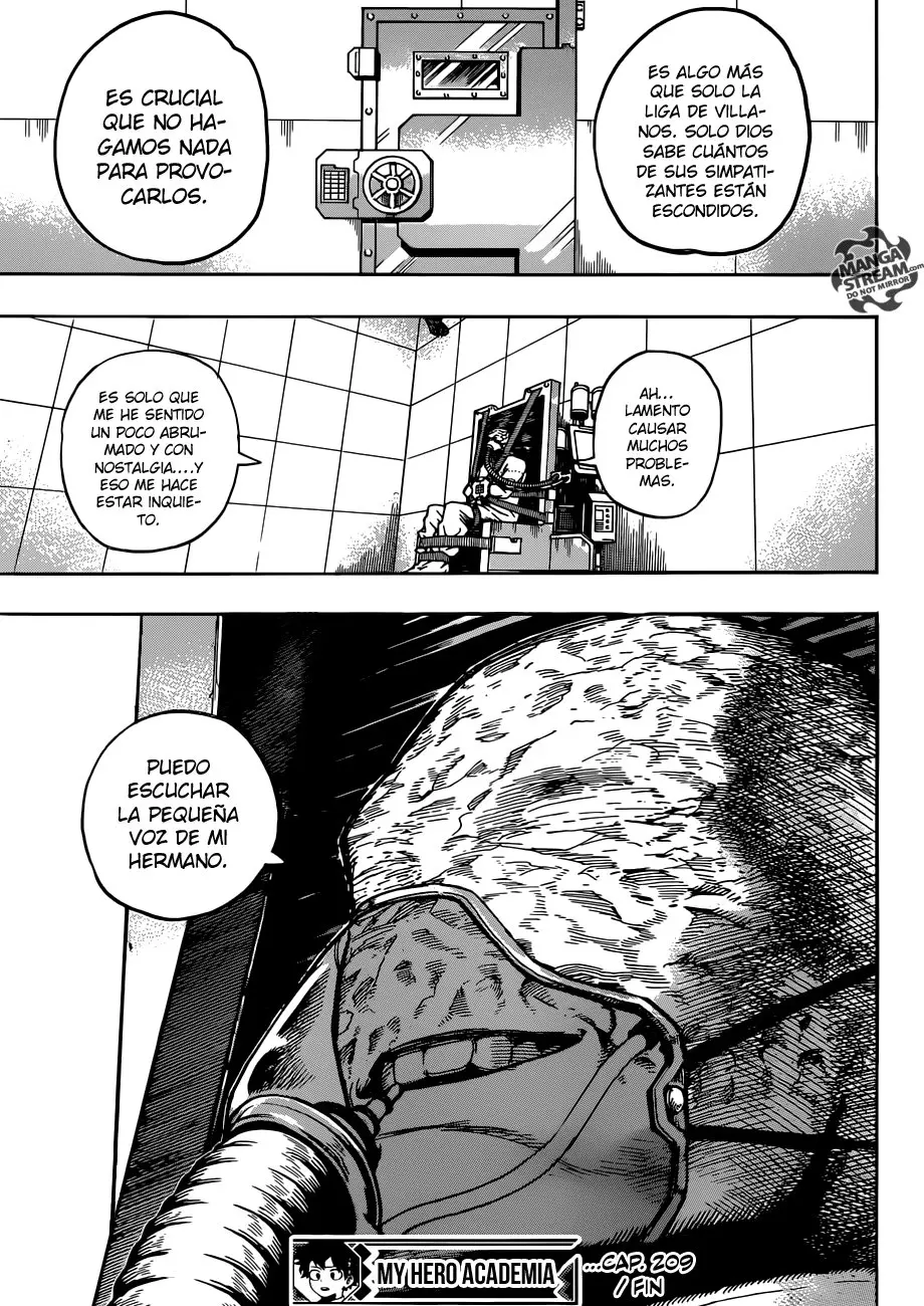 Boku no Hero Academia (2014) - Capítulo 209 - Página 16 - LectorTMOo