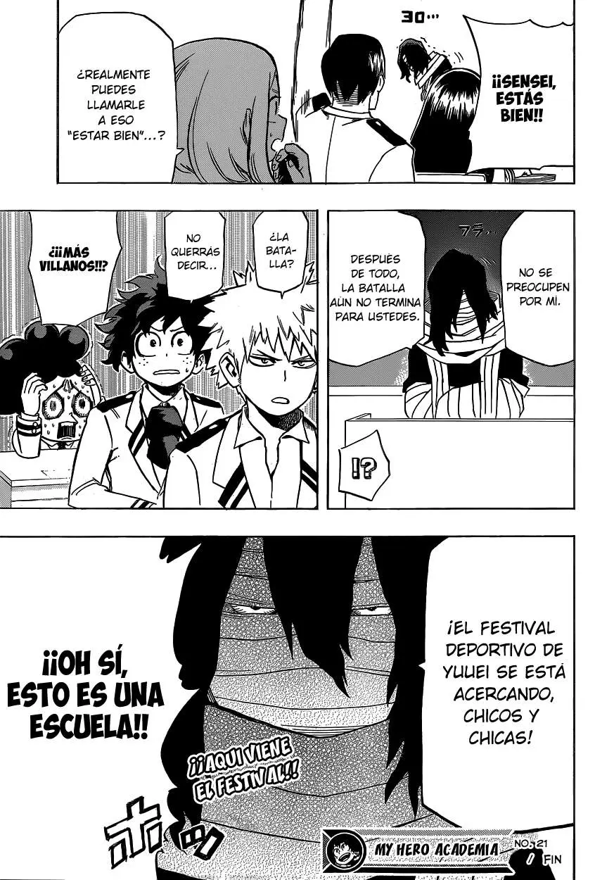 Boku no Hero Academia (2014) - Capítulo 21 - Página 19 - LectorTMOo