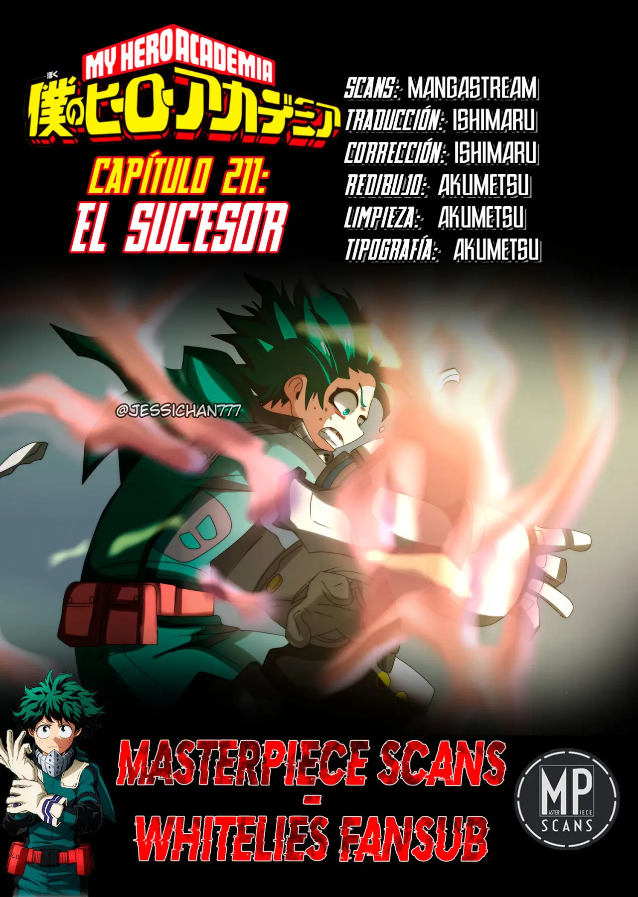 Boku no Hero Academia (2014) - Capítulo 211 - Página 1 - LectorTMOo