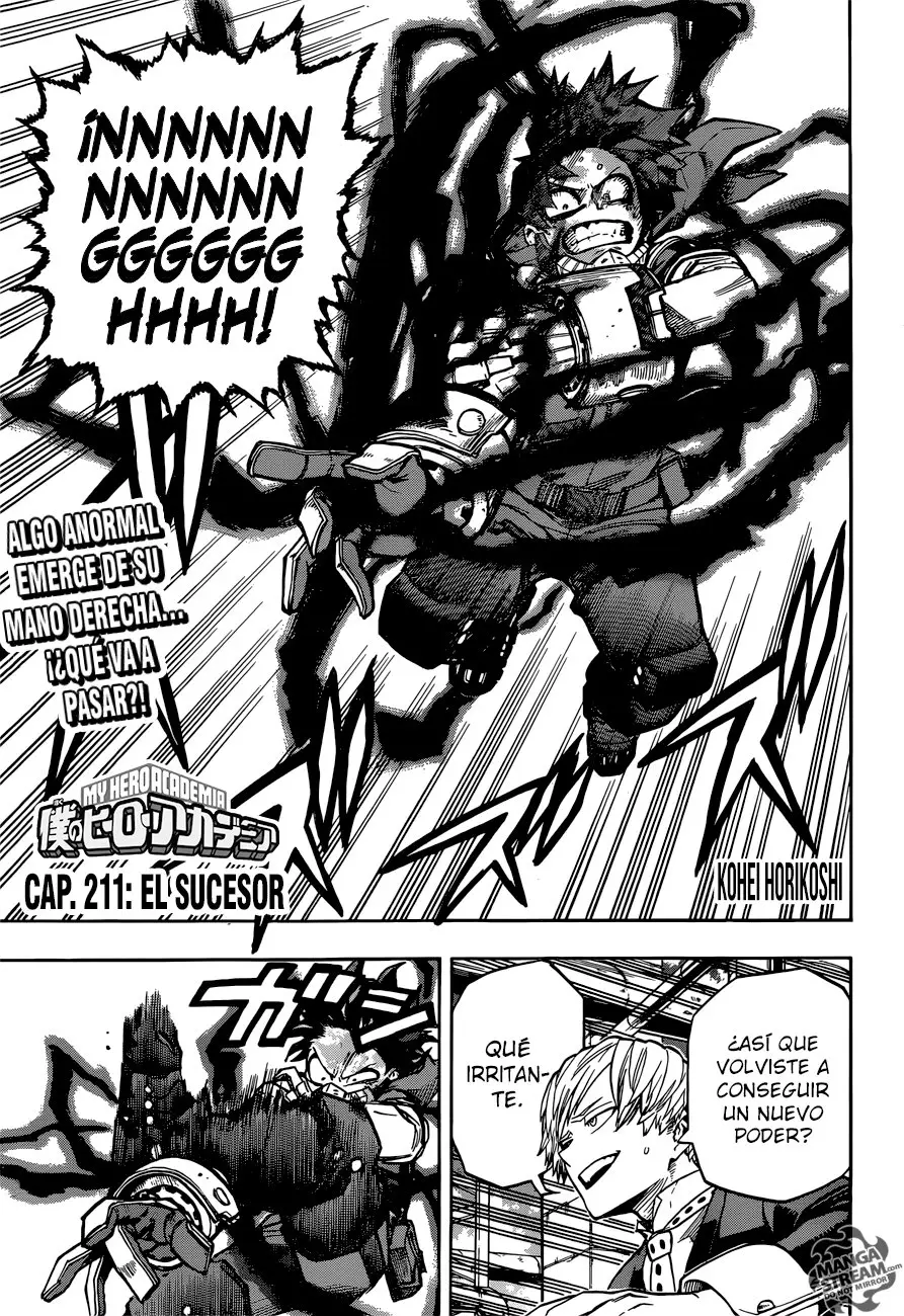 Boku no Hero Academia (2014) - Capítulo 211 - Página 4 - LectorTMOo