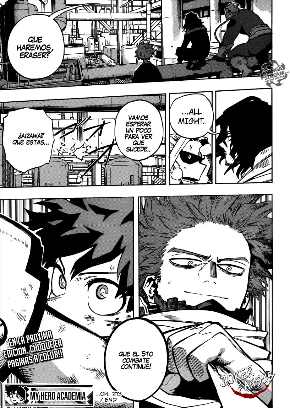 Boku no Hero Academia (2014) - Capítulo 213 - Página 14 - LectorTMOo