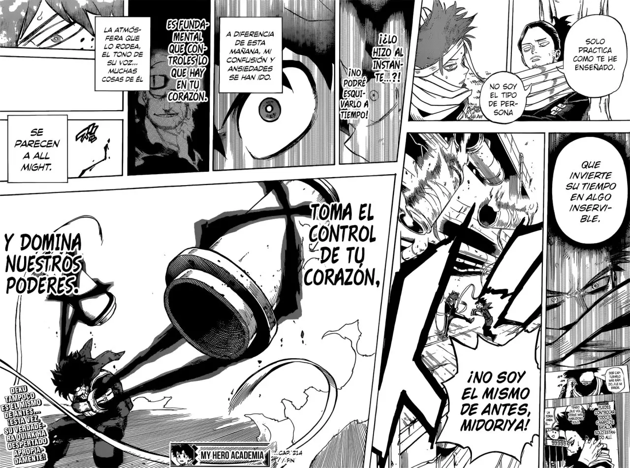 Boku no Hero Academia (2014) - Capítulo 214 - Página 17 - LectorTMOo