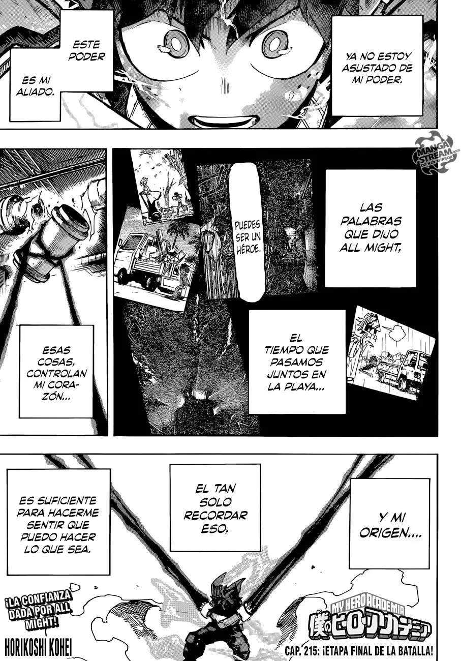 Boku no Hero Academia (2014) - Capítulo 215 - Página 2 - LectorTMOo