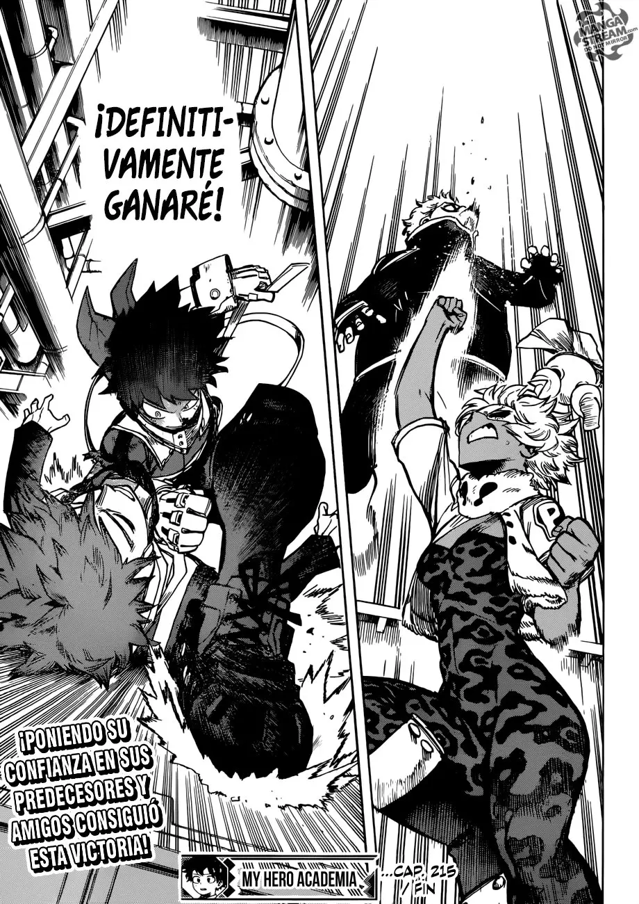 Boku no Hero Academia (2014) - Capítulo 215 - Página 14 - LectorTMOo