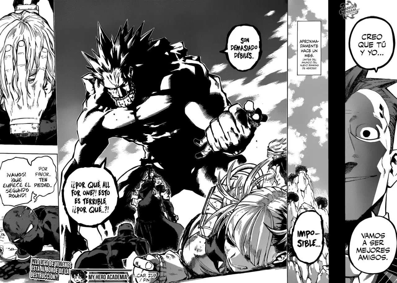 Boku no Hero Academia (2014) - Capítulo 219 - Página 15 - LectorTMOo