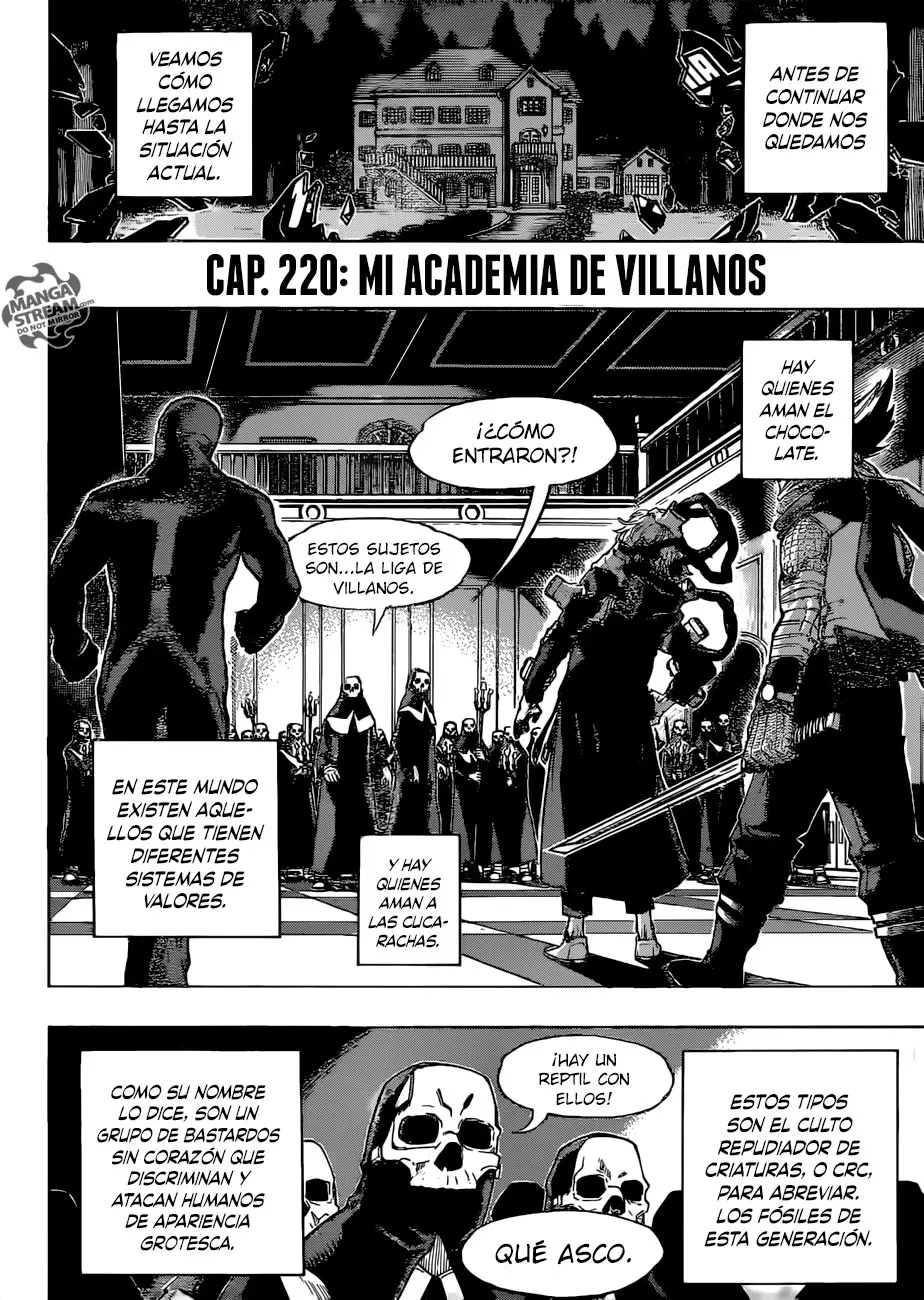 Boku no Hero Academia (2014) - Capítulo 220 - Página 3 - LectorTMOo