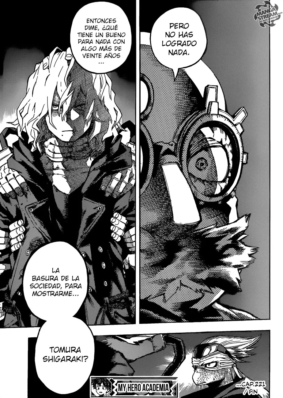 Boku no Hero Academia (2014) - Capítulo 221 - Página 14 - LectorTMOo