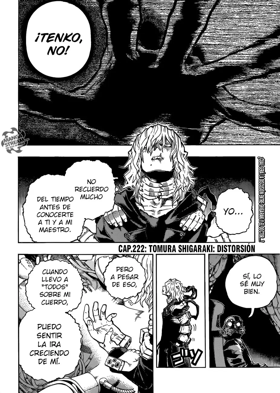 Boku no Hero Academia (2014) - Capítulo 222 - Página 3 - LectorTMOo